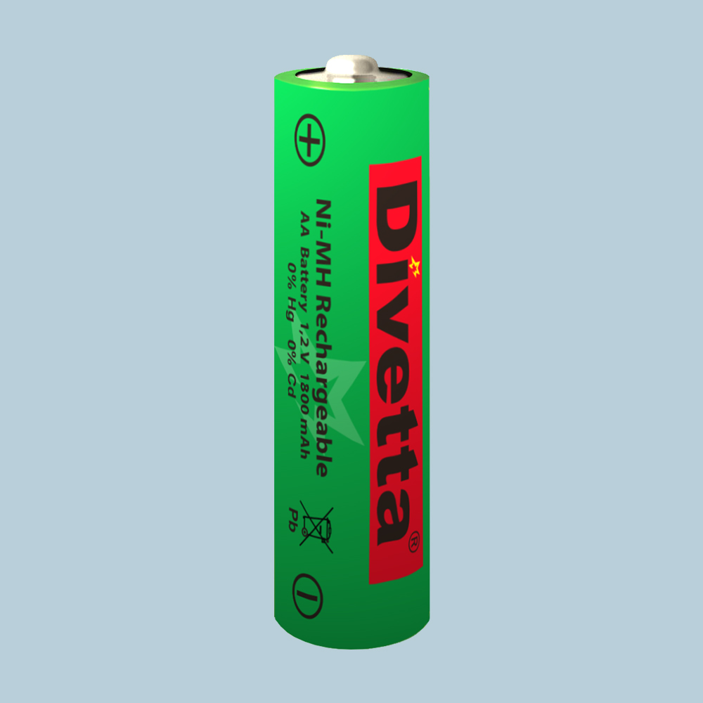 Rechargeable battery NiMH HR6 1800 mAh
